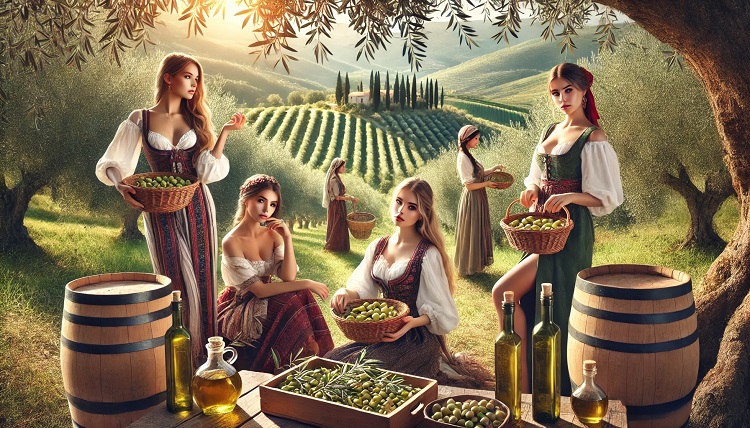 Zeytinlik Manzarası
