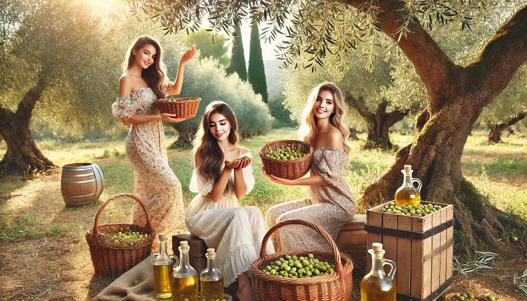 Zeytinlik Manzarası